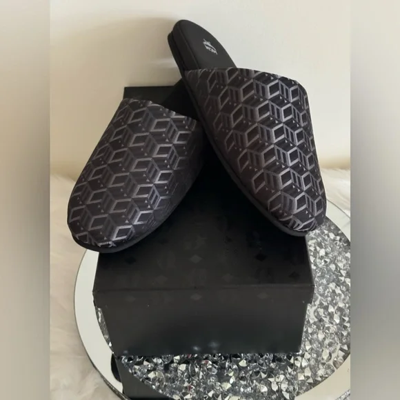 MCM | Shoes | Nib Mens Mcm Monogram Black Visetos Room  display picture 2